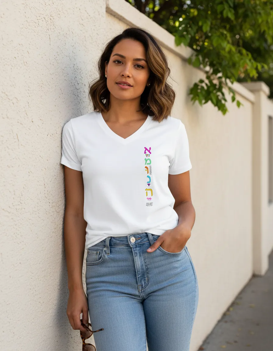Playera Emunáh Colores Mujer