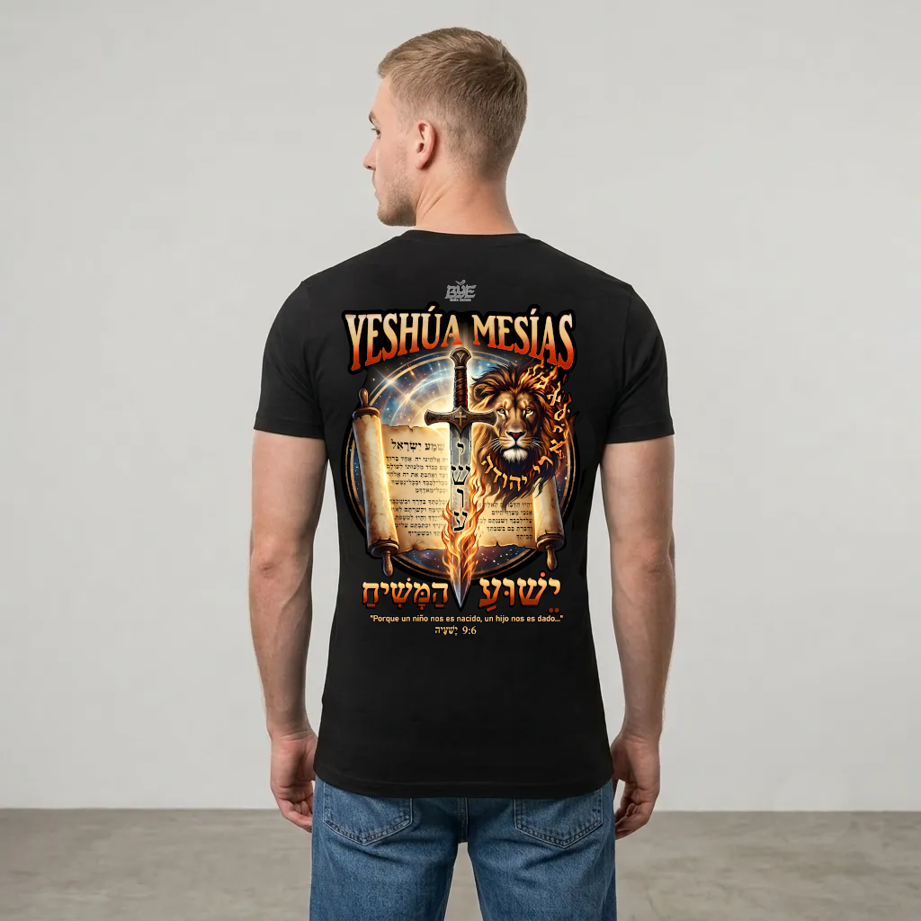 Playera Yeshúa Mesías Hombre