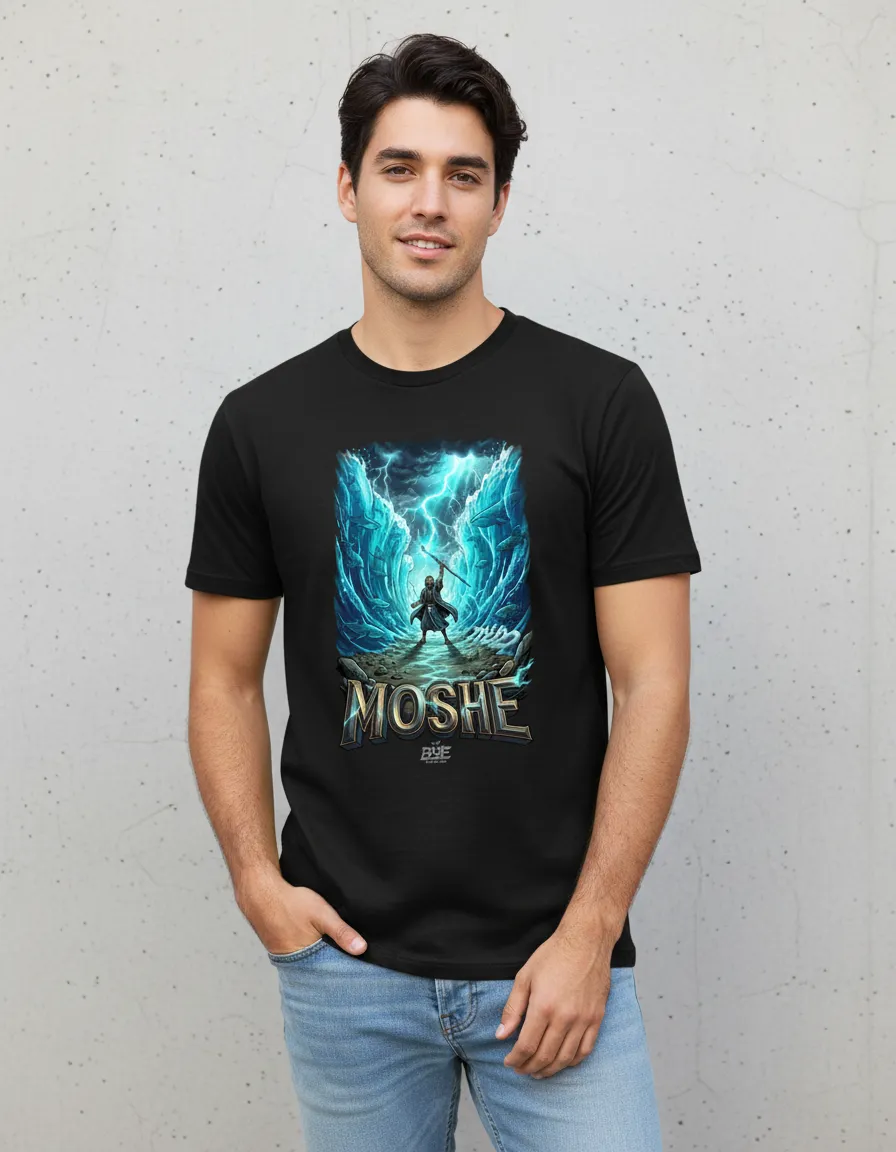 Playera Moshé Abre El Mar Rojo