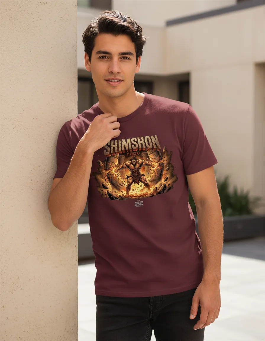 Playera Shimshon/Sansón Pilares