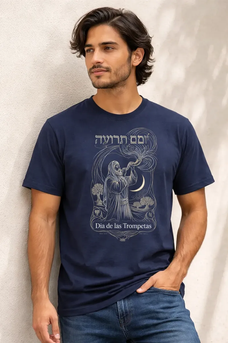 Playera Yom Teruah Dia de las Trompetas Hombre
