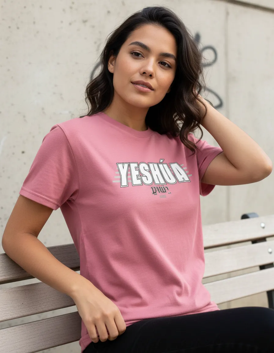 Playera Yeshúa Bold Mujer